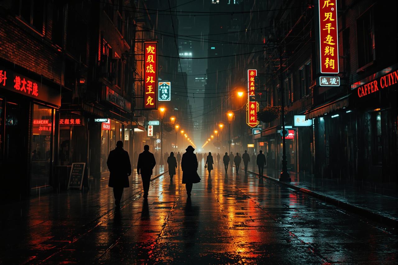 南瓜视频作品《都市夜行者》海报